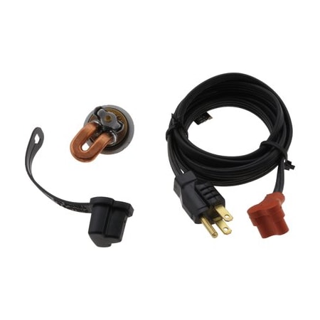 Zerostart Engine Heater - 1000W 120V, 1-5/8in. Plug, Brass Adapter Nissan 3100074